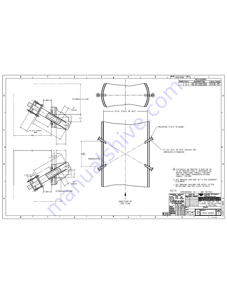 Teledyne ULTRAFLOW 150 Operation Manual Download Page 126