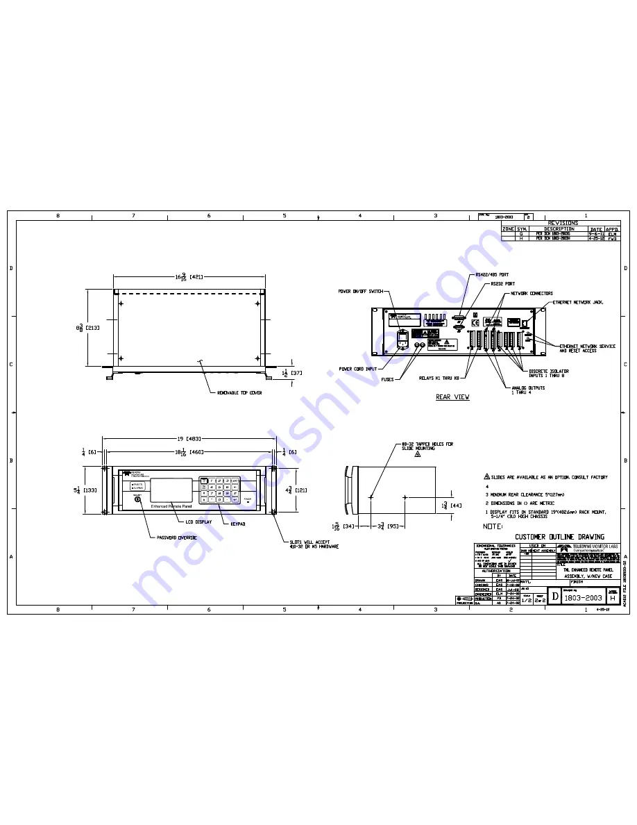 Teledyne ULTRAFLOW 150 Operation Manual Download Page 140