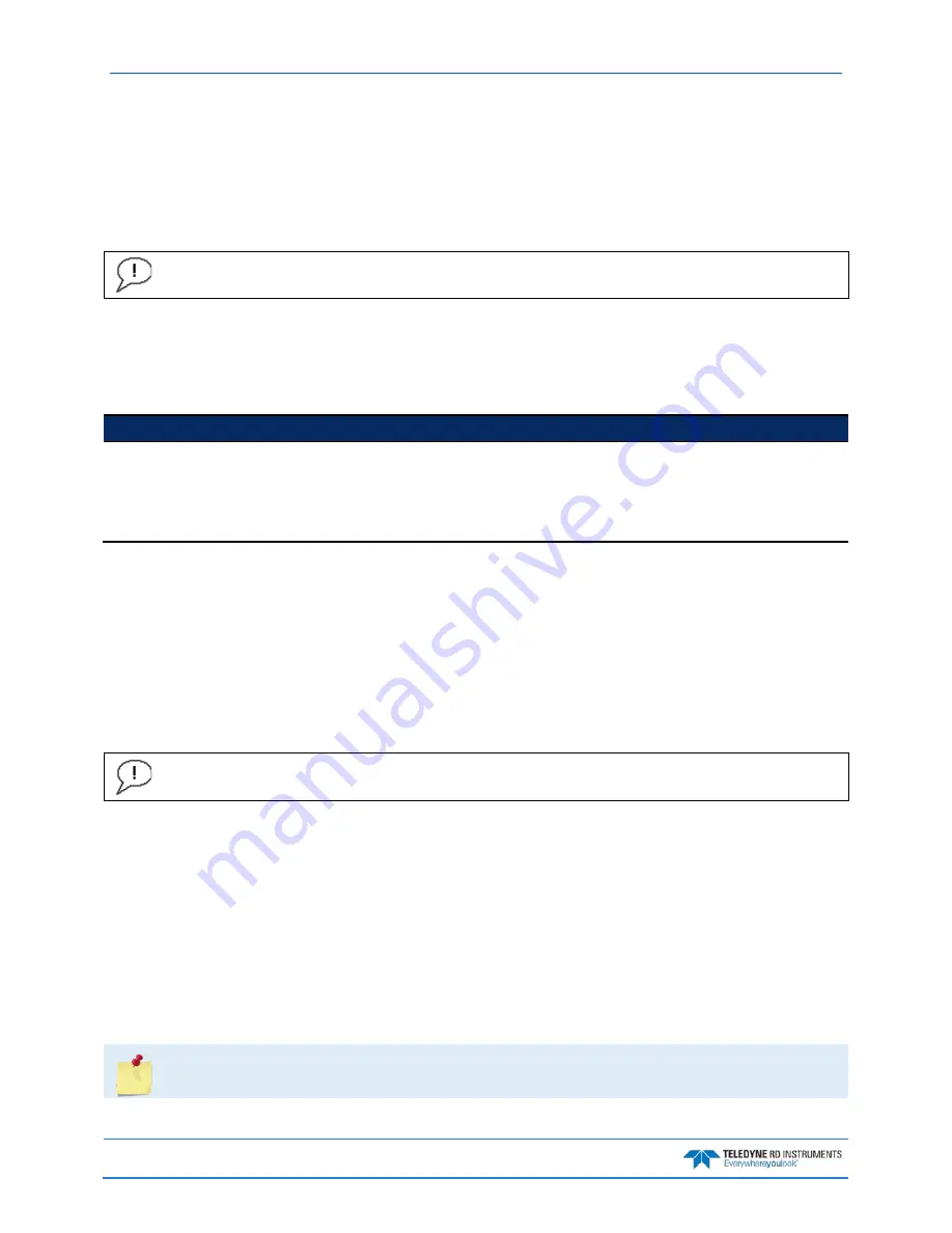 Teledyne WORKHORSE Operation Manual Download Page 146