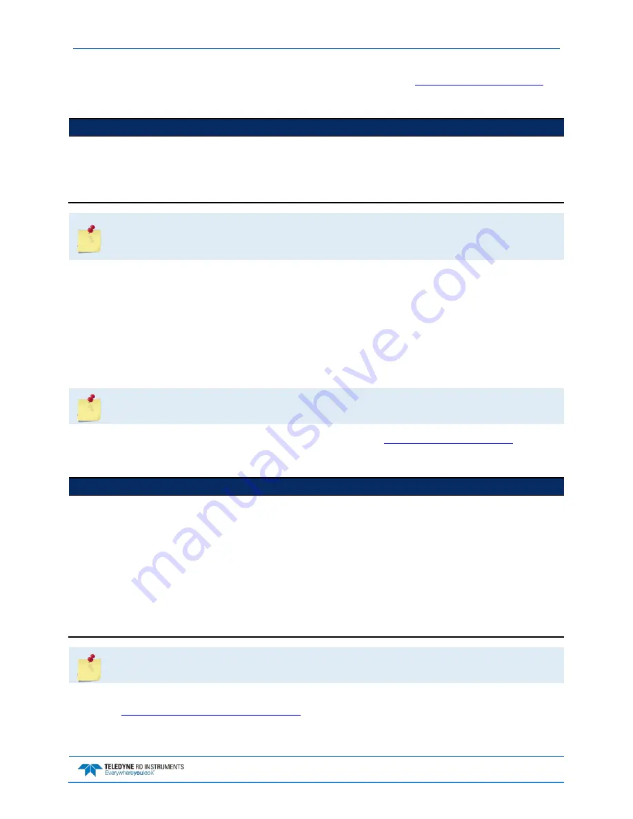 Teledyne WORKHORSE Operation Manual Download Page 173