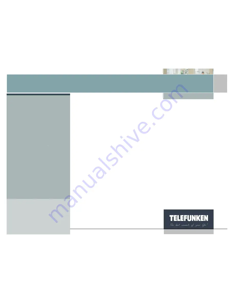 Telefunken 10212 User Manual Download Page 5