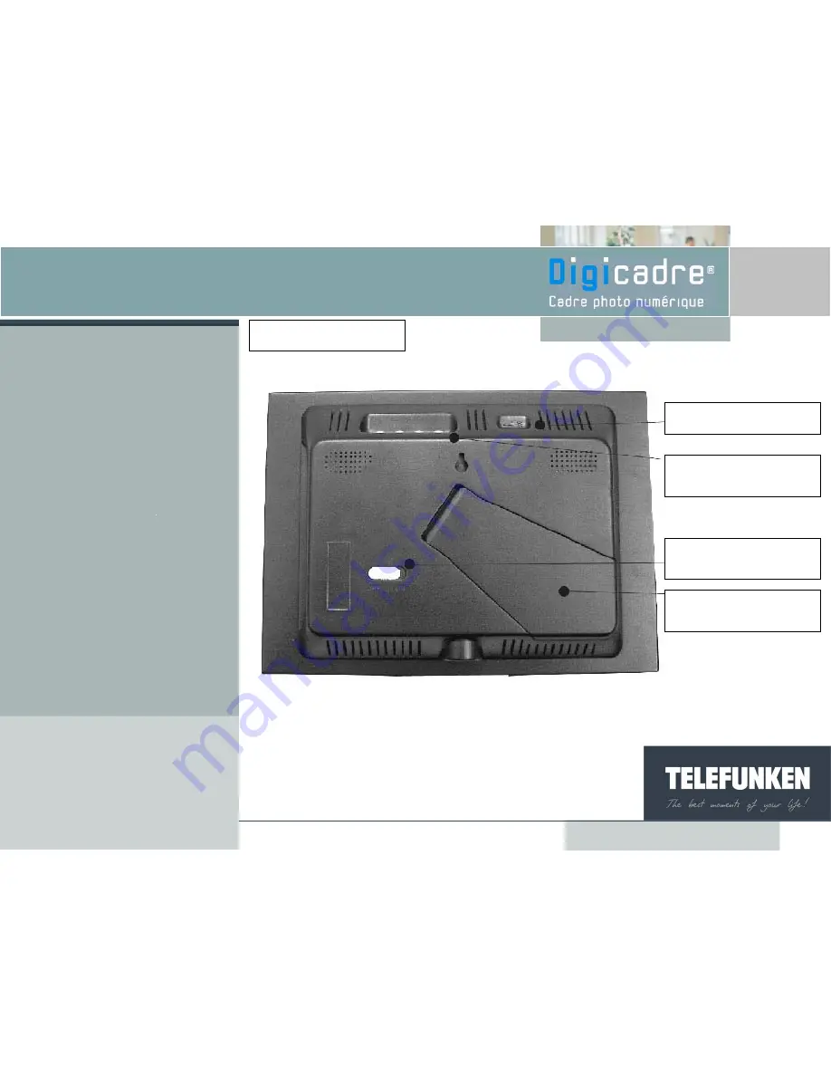 Telefunken Digicadre 7111BW User Manual Download Page 7