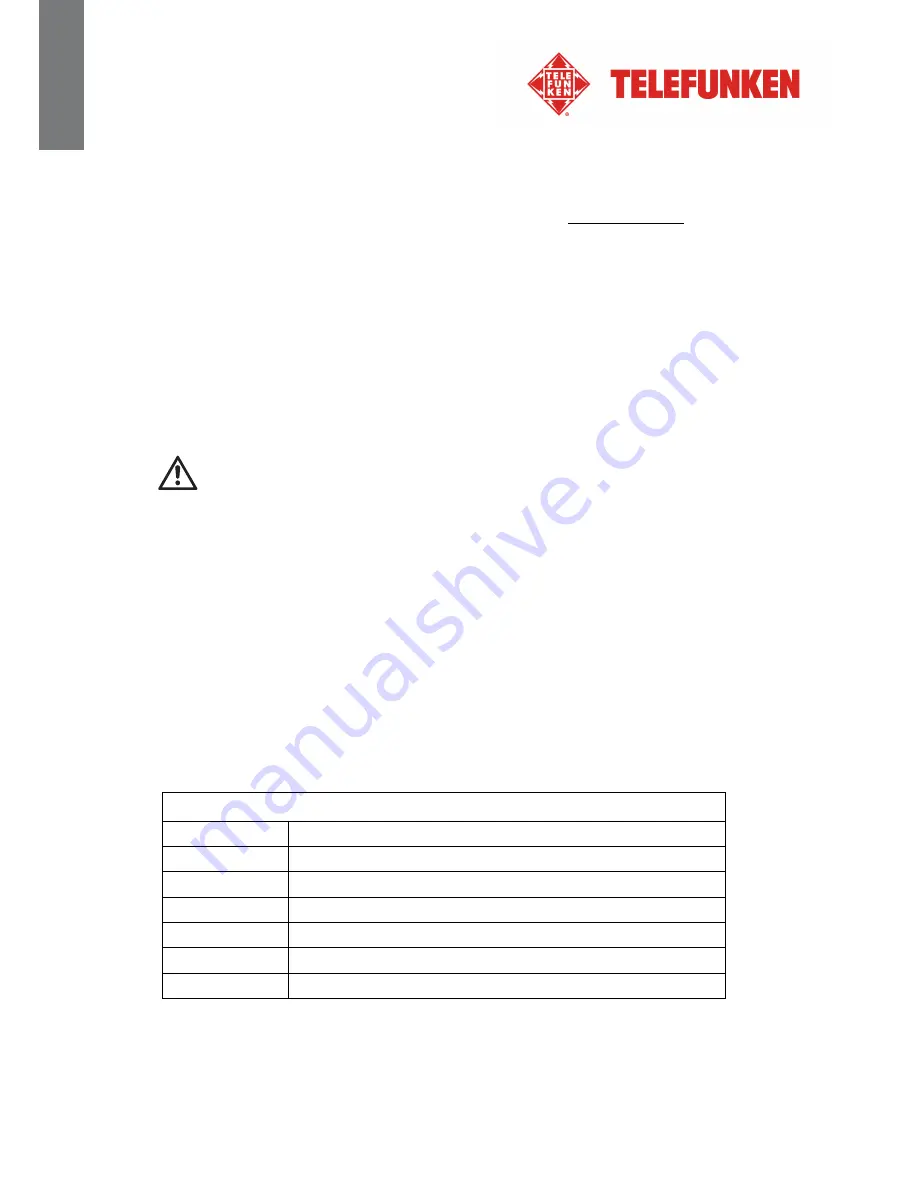 Telefunken DPF 9332 Instruction Manual Download Page 11