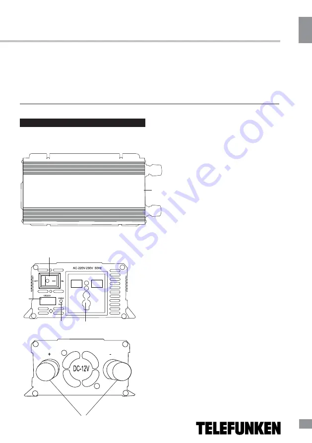 Telefunken TF-PI01 Instruction Manual Download Page 7