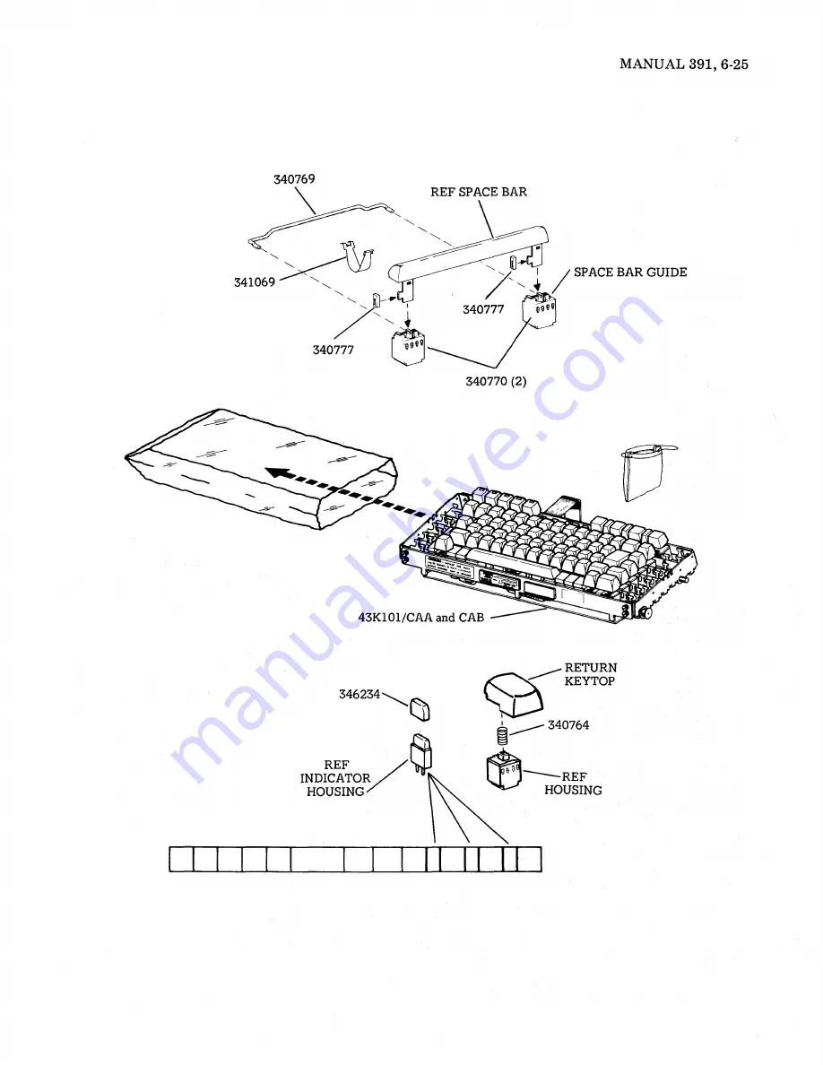 Teletype Basic KSR Repair Manual Download Page 156