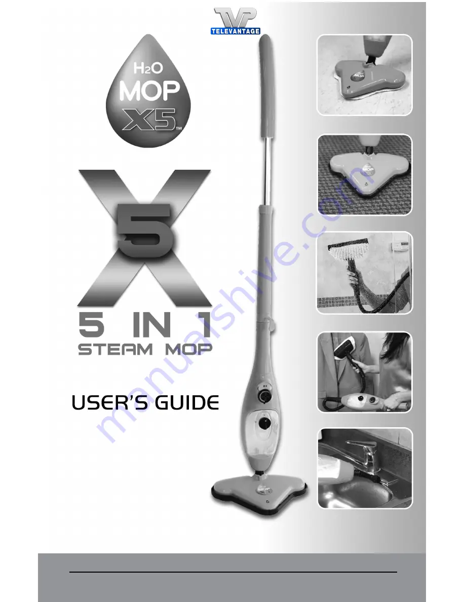 Televantage H2O MOP X5 User Manual Download Page 1