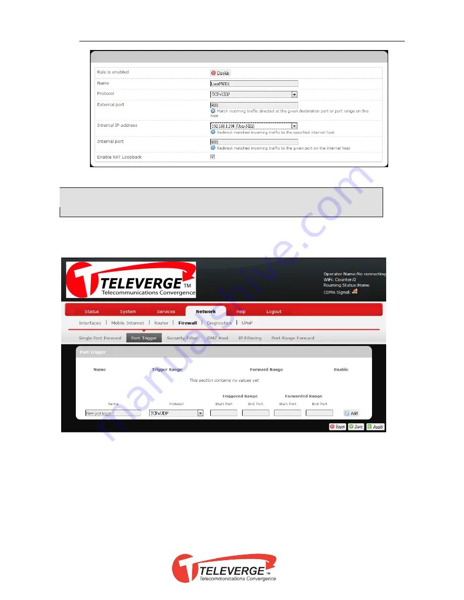 Televerge TEERAS User Manual Download Page 52