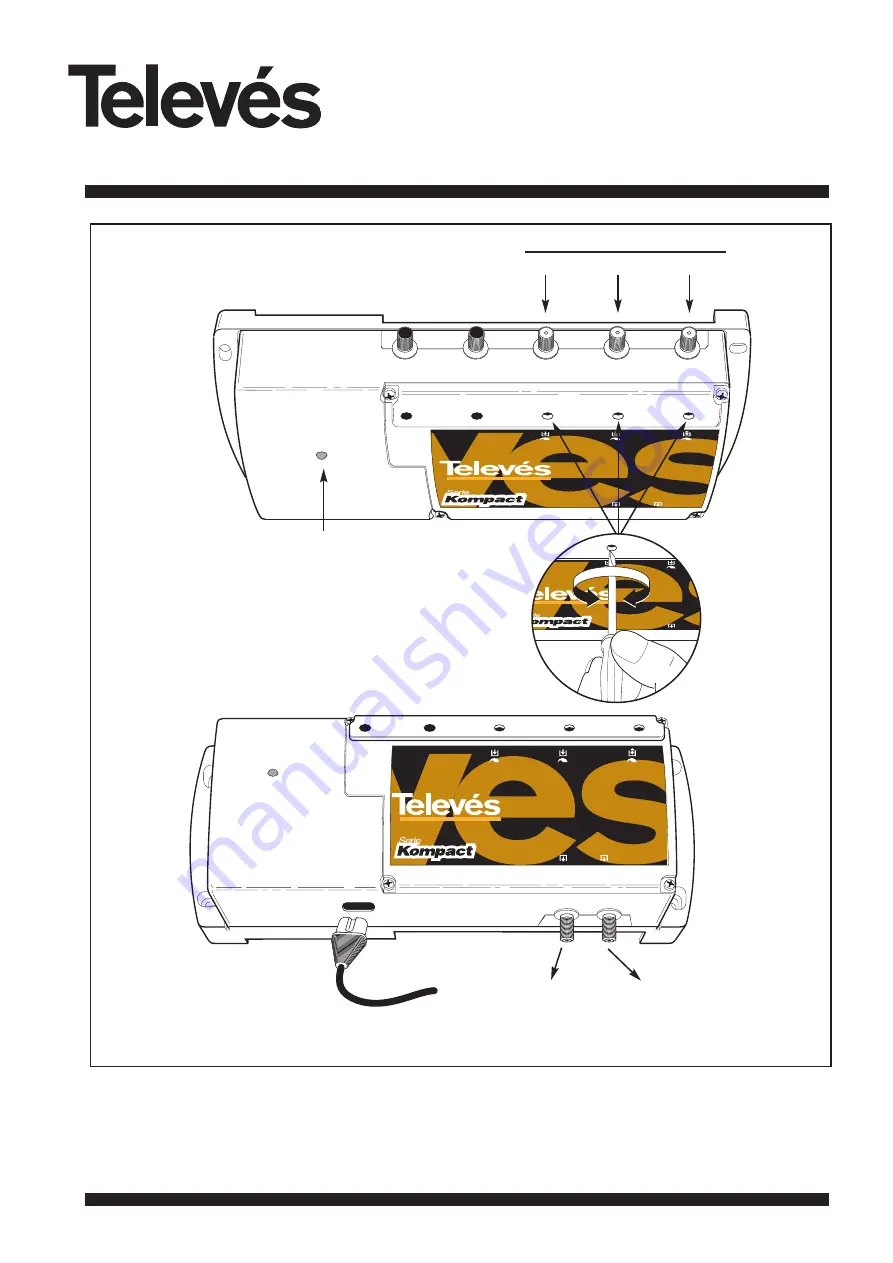 Televes 5310 Manual Download Page 1