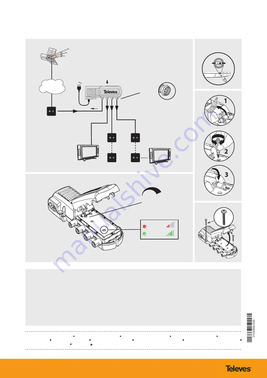 Televes 545901 Manual Download Page 4