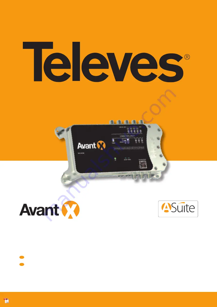 Televes Avant X User Manual Download Page 1