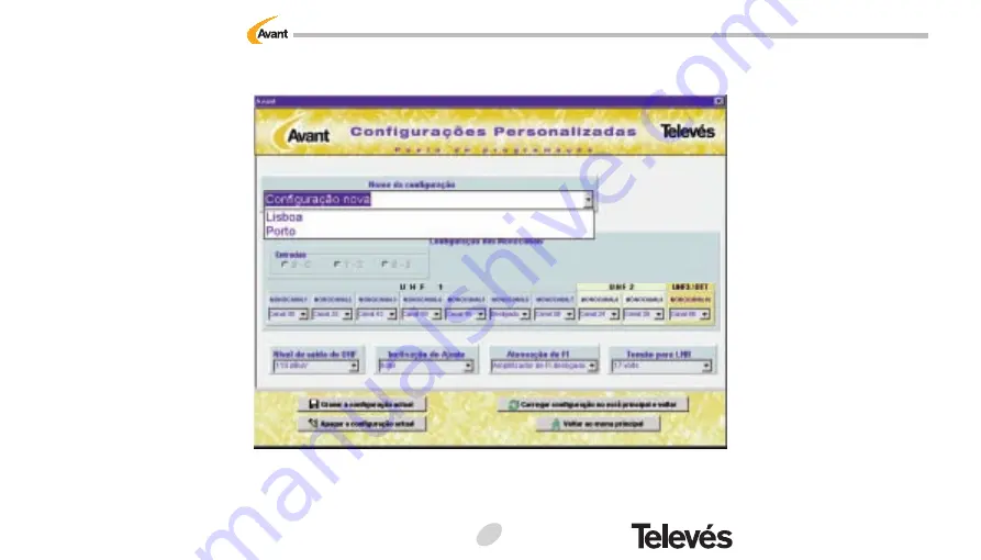 Televes Avant User Manual Download Page 22