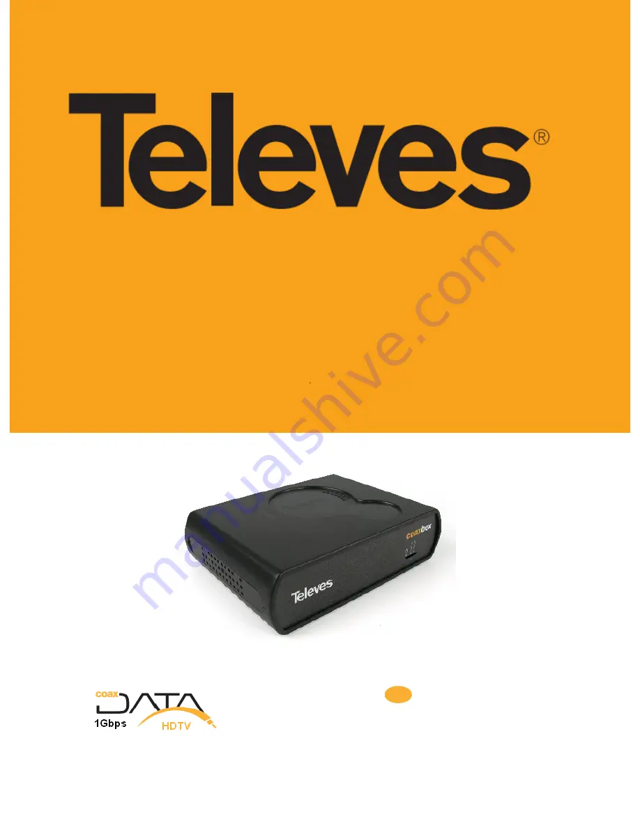 Televes CoaxBox User Manual Download Page 1