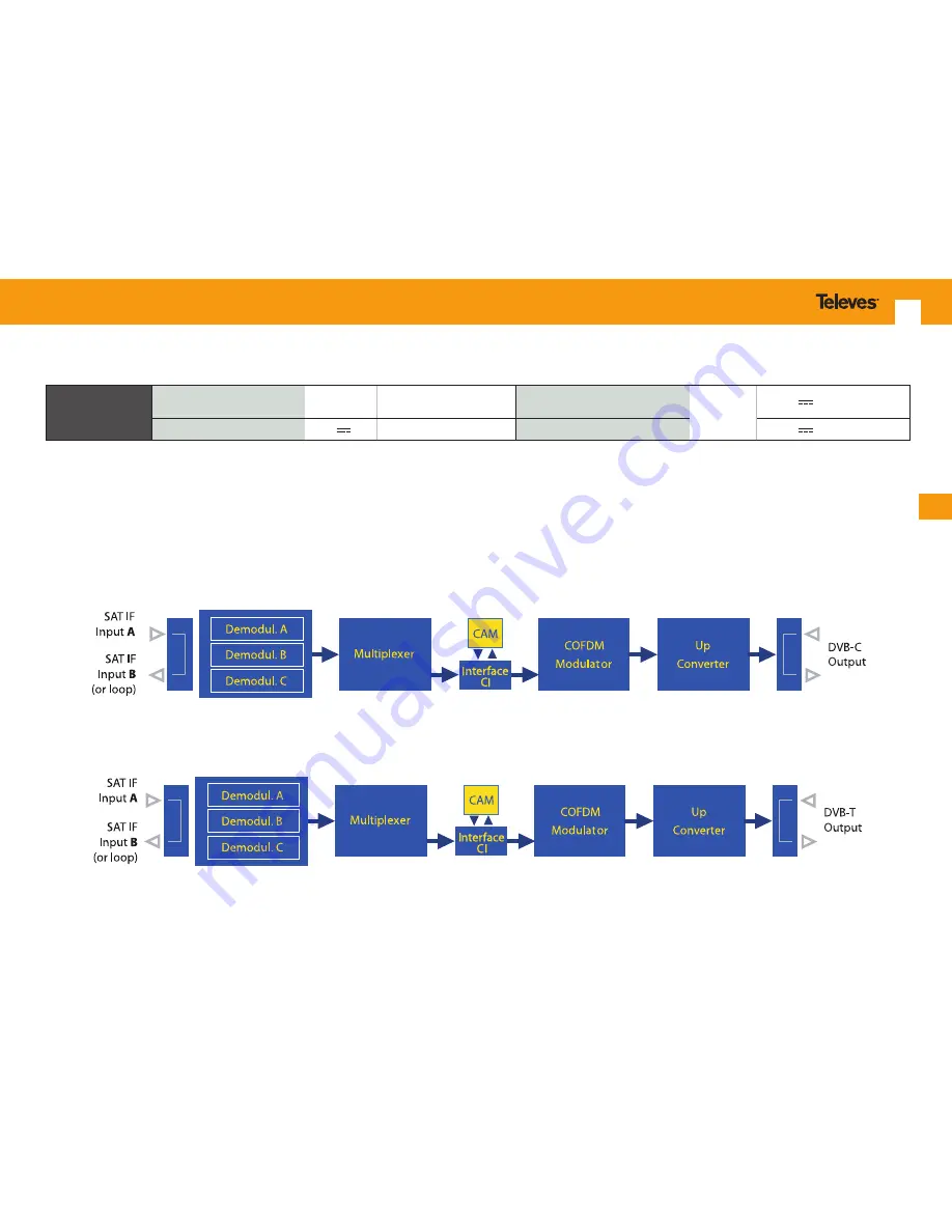 Televes MUX DVBS2-COFDM CI Скачать руководство пользователя страница 7