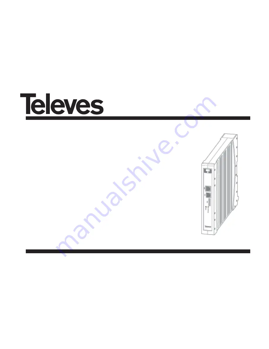 Televes RTC 5835 User Manual Download Page 1