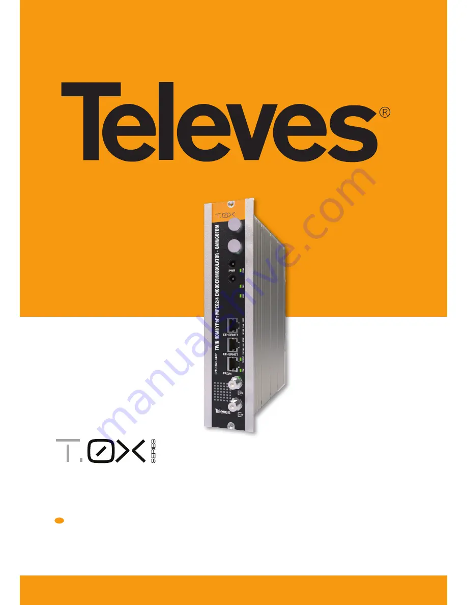 Televes T.OX Quick Installation Manual Download Page 1