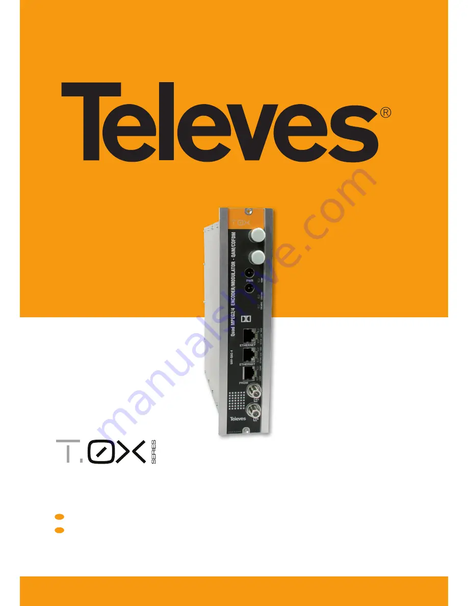 Televes TOX Series Quick Installation Manual Download Page 1