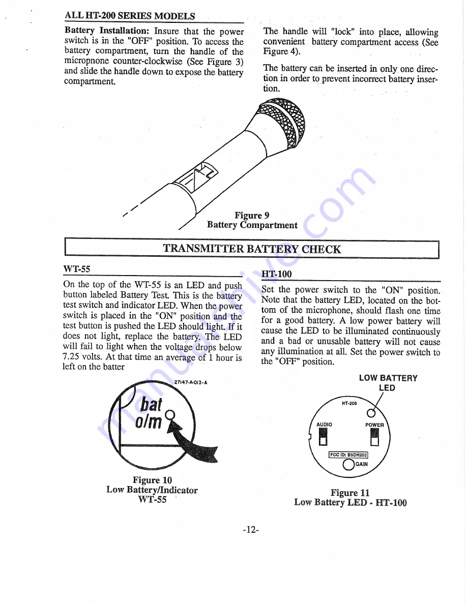 Telex FMR-70 Operating Instructions Manual Download Page 15