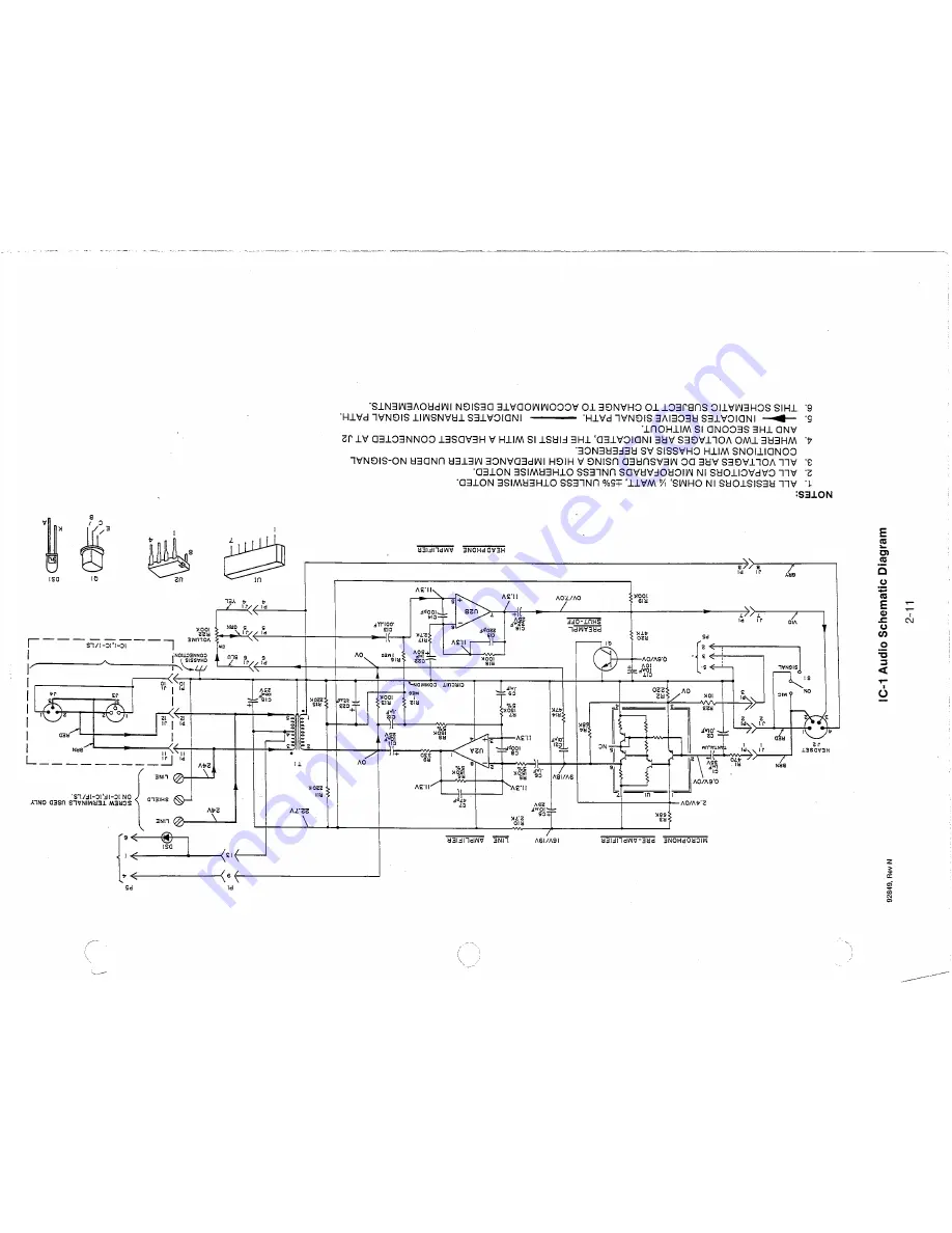 Telex IC-1 User Manual Download Page 11