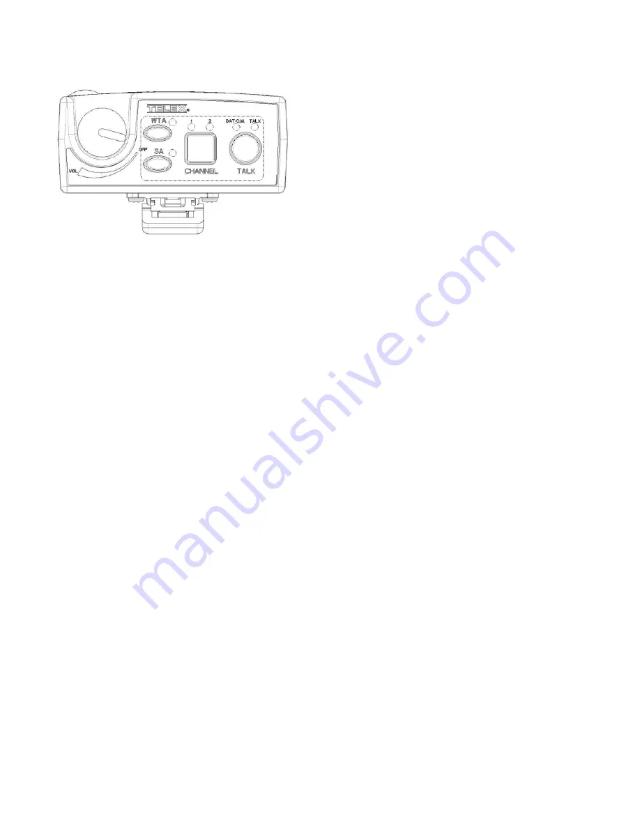 Telex RadioCom TR-80N Owner & User Manual Download Page 1