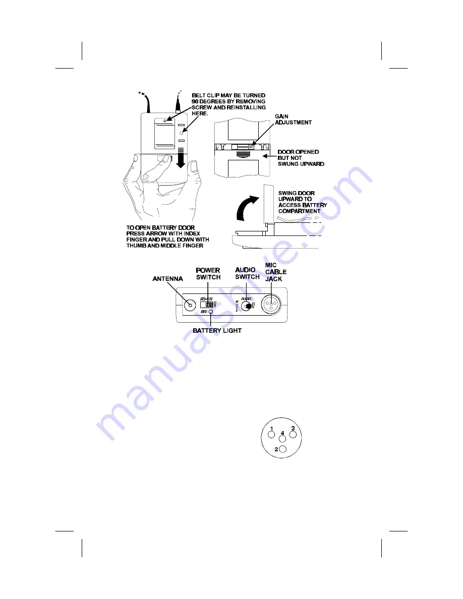 Telex UR-700 Operating Instructions Manual Download Page 11