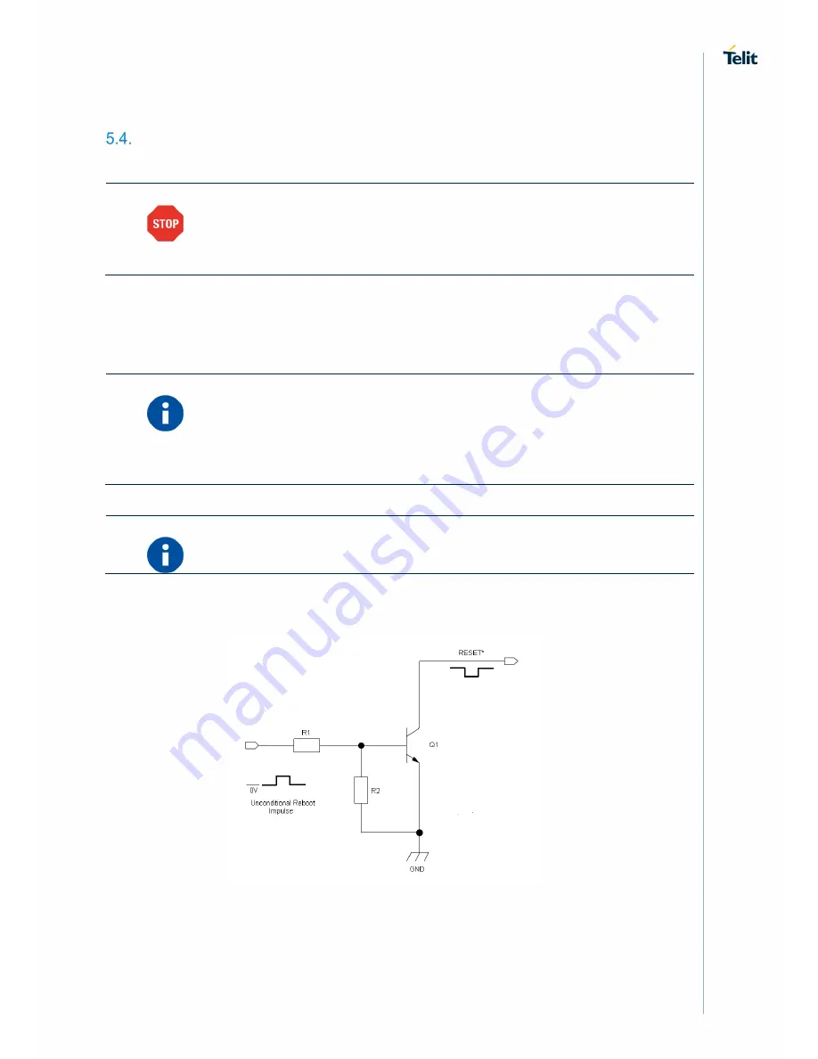 Telit Wireless Solutions GL865 V3 Скачать руководство пользователя страница 21