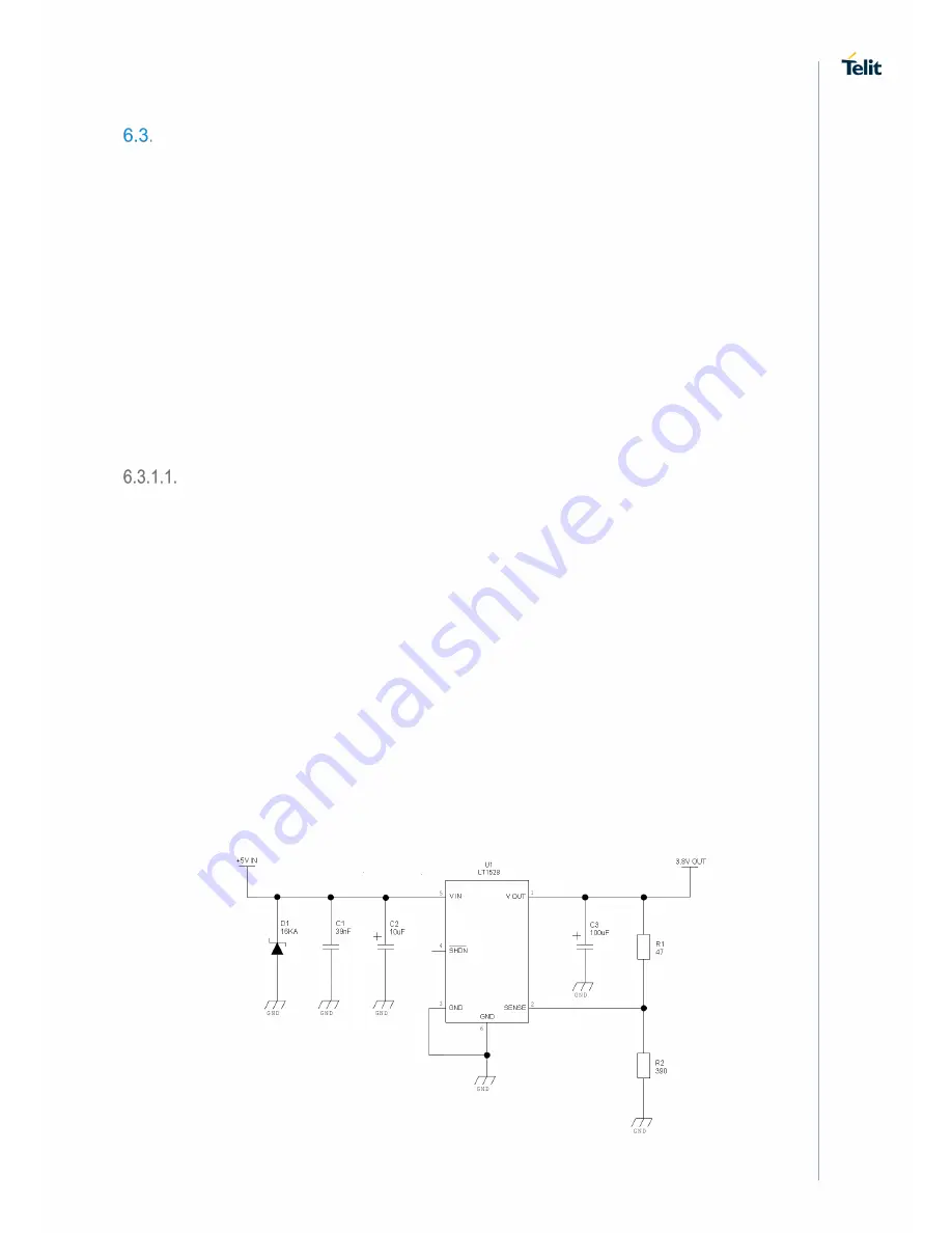 Telit Wireless Solutions GL865 V3 Скачать руководство пользователя страница 25