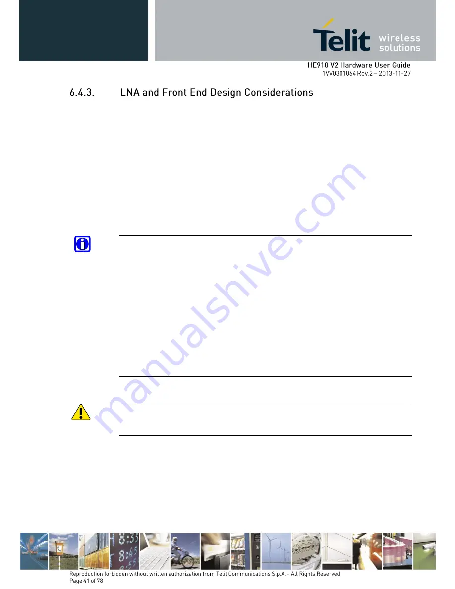 Telit Wireless Solutions HE910-EU V2 Hardware User'S Manual Download Page 41