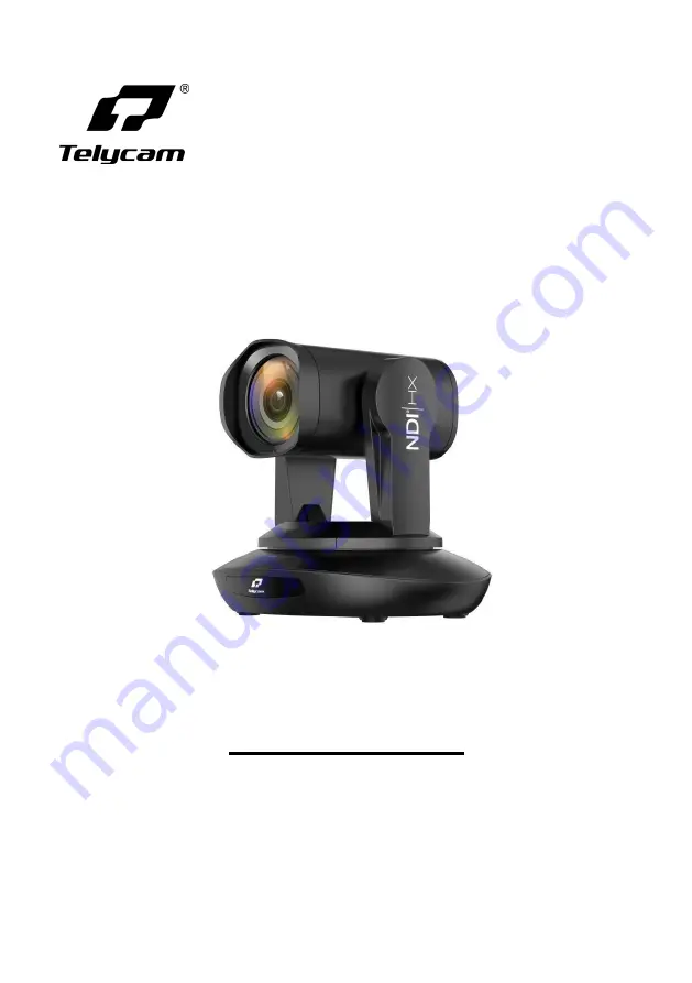 Telycam NDI HX3 Скачать руководство пользователя страница 1