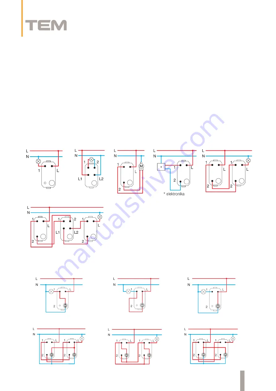 TEM TM11 Series Instruction Manual Download Page 2