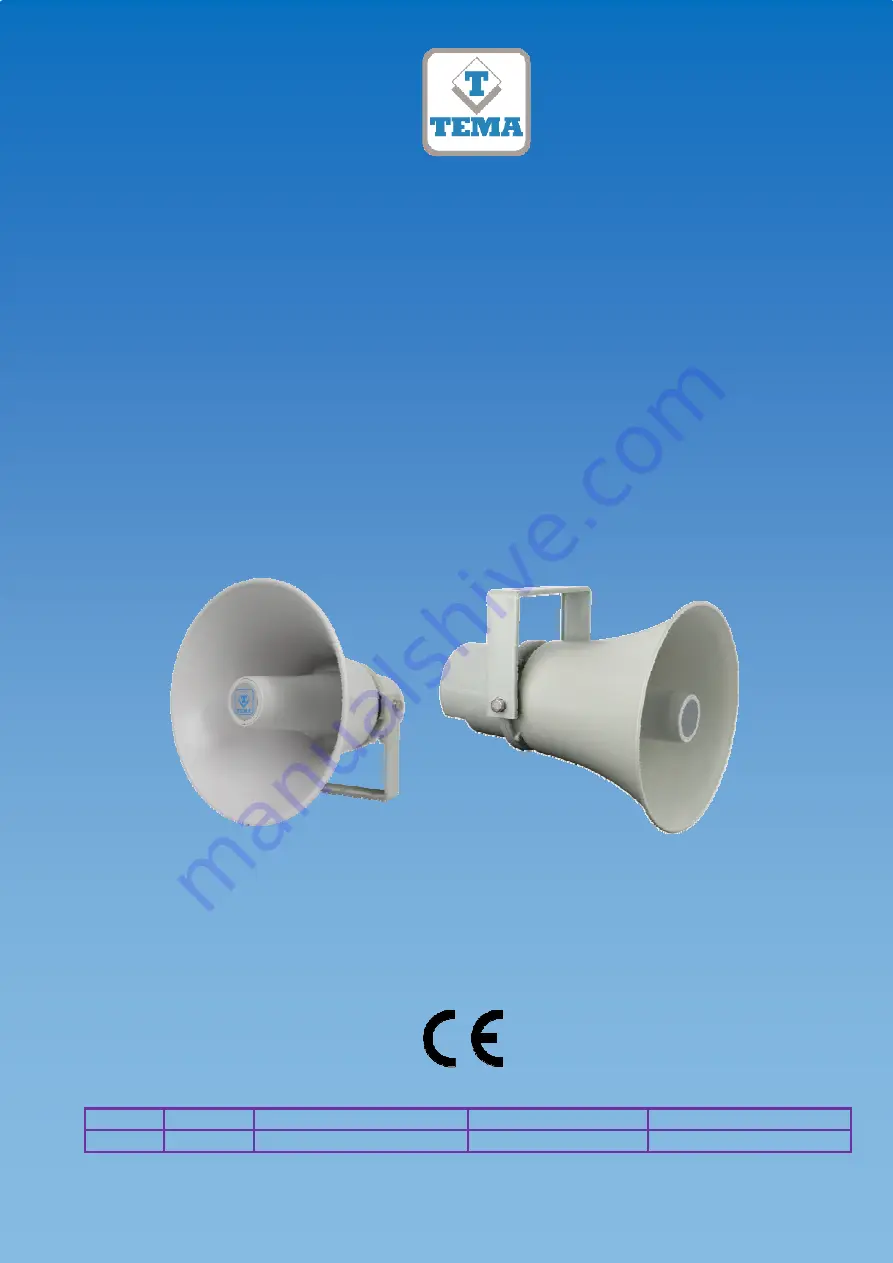 Tema Telecomunicazioni AD330/30T Product Manual Download Page 1