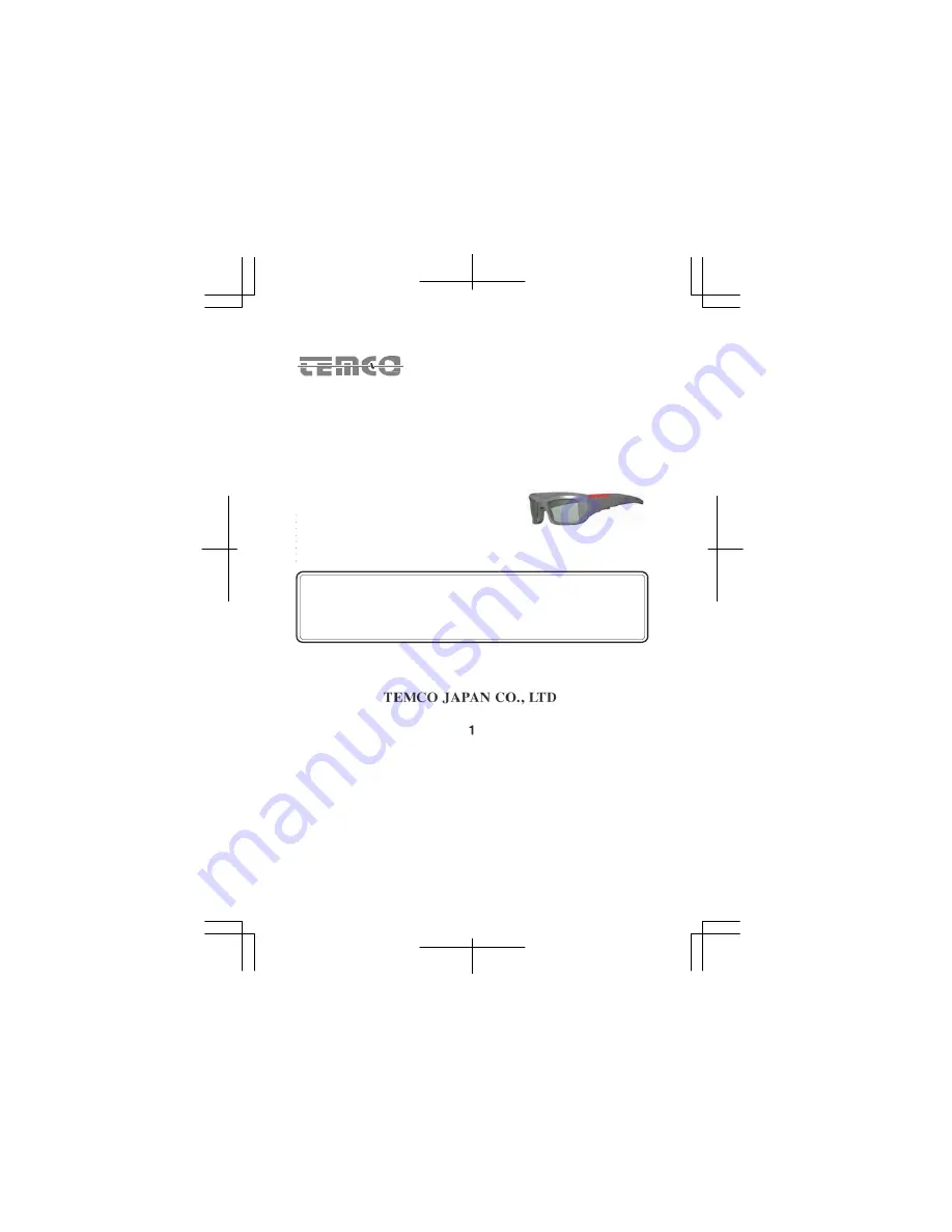 Temco SG01 Скачать руководство пользователя страница 1