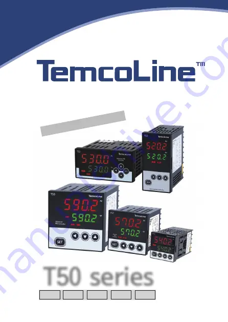 Temcoline T50 Series User Manual Download Page 1