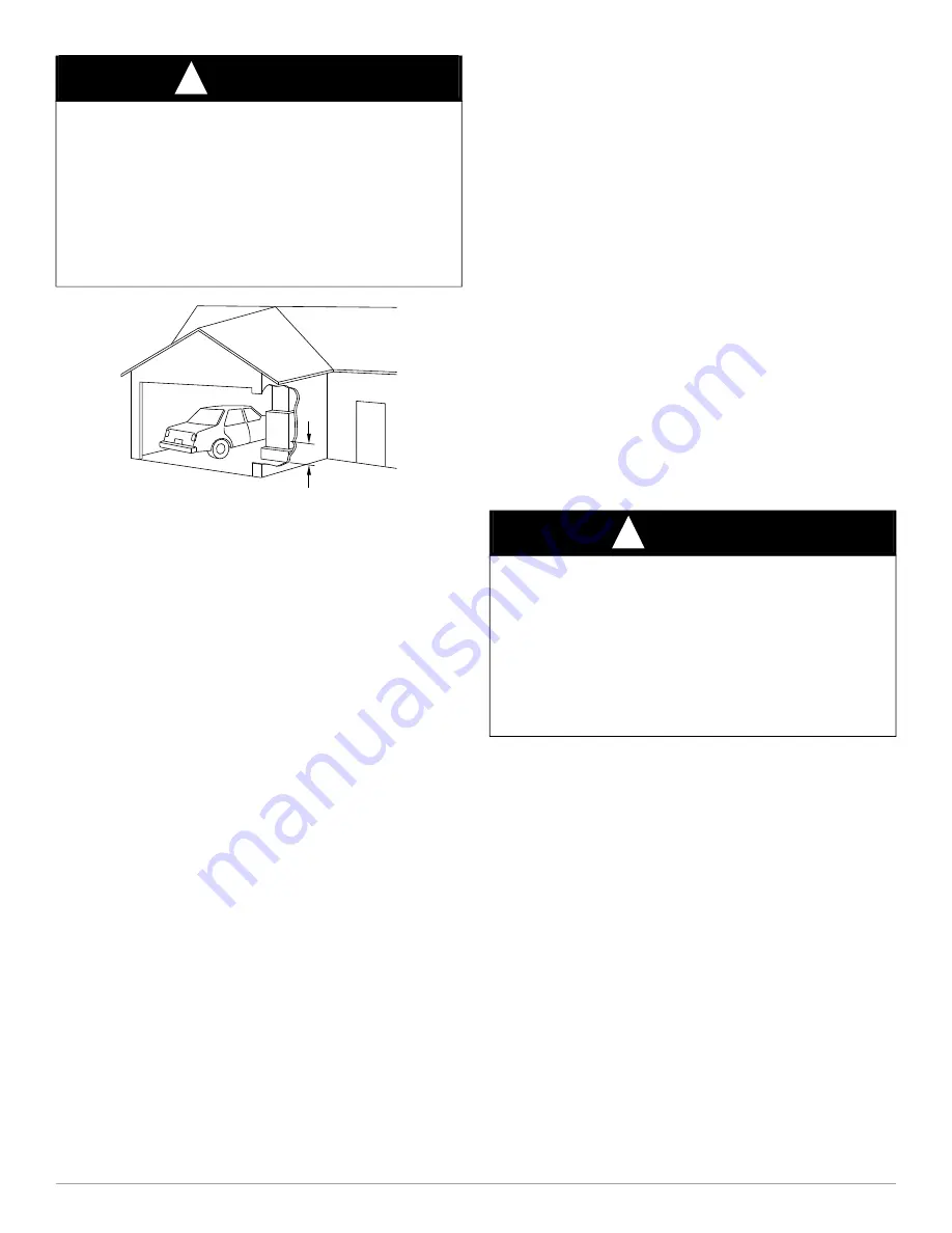 Tempstar A Series Installation, Start-Up, Operating, Service And Maintenance Instructions Download Page 6