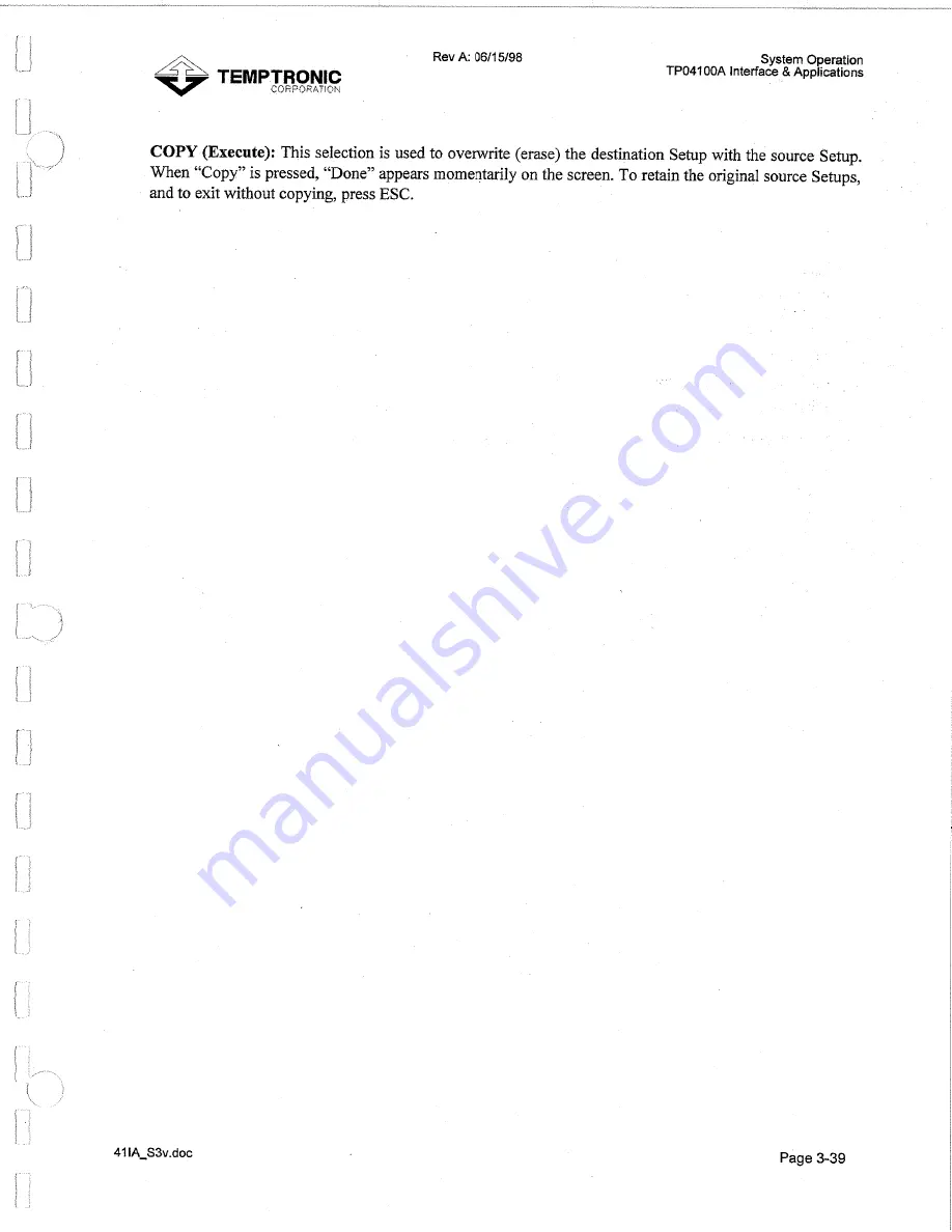 Temptronic ThermoStream TP04100A Interface & Applications Manual Download Page 112