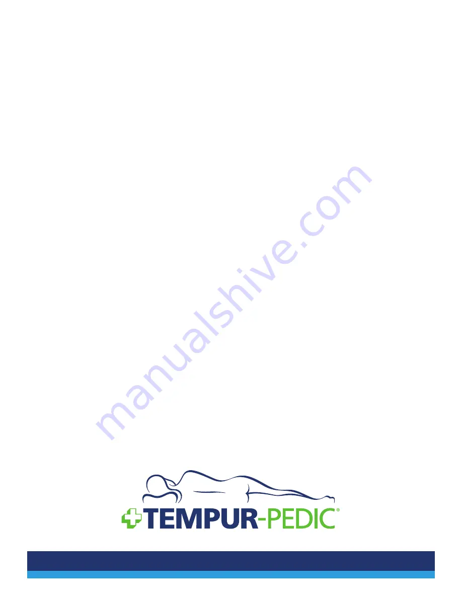 Tempur-Pedic TEMPUR-Ergo Premier Скачать руководство пользователя страница 12