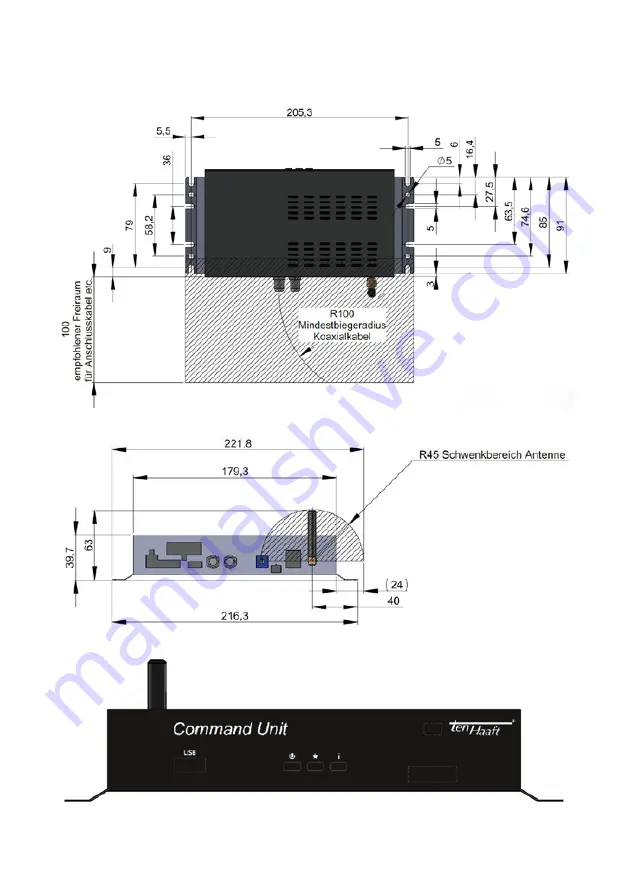 Ten-Haaft COMMAND UNIT Short User Manual Download Page 10