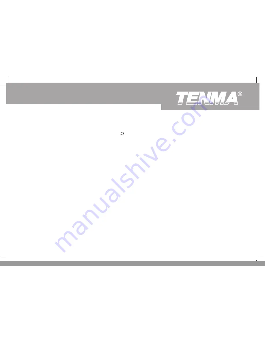 Tenma 72-1016 Operating Manual Download Page 26