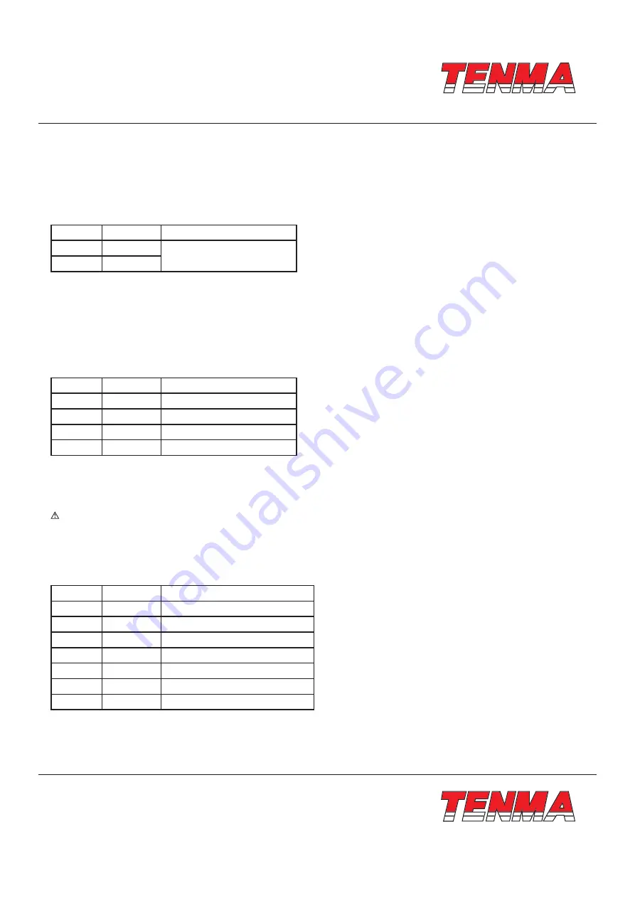 Tenma 72-10390A User Manual Download Page 6