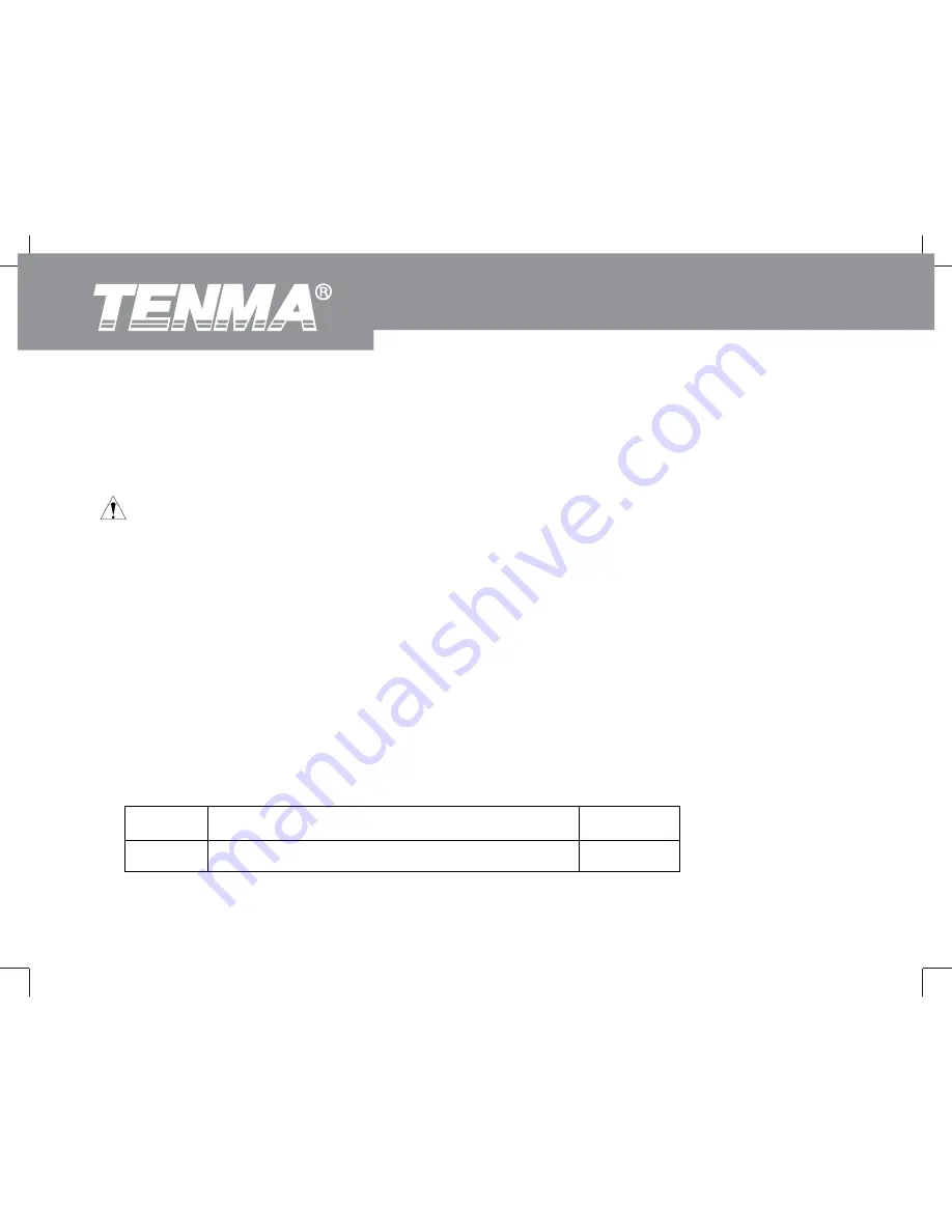 Tenma 72-9280 Скачать руководство пользователя страница 5