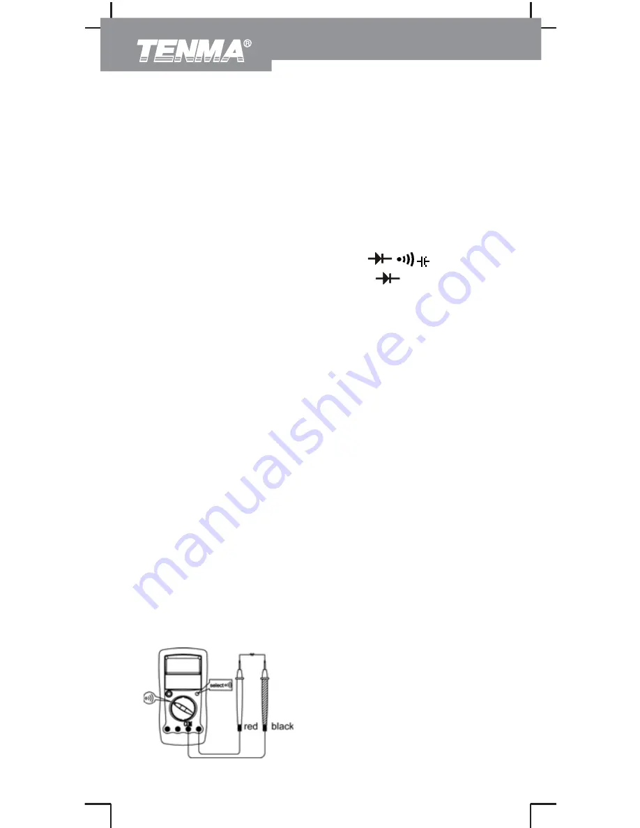 Tenma 72-9375 Operating Manual Download Page 13