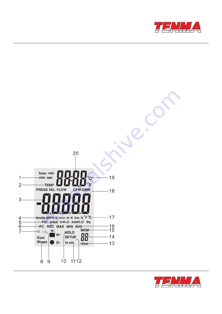 Tenma ST-8920 Скачать руководство пользователя страница 5