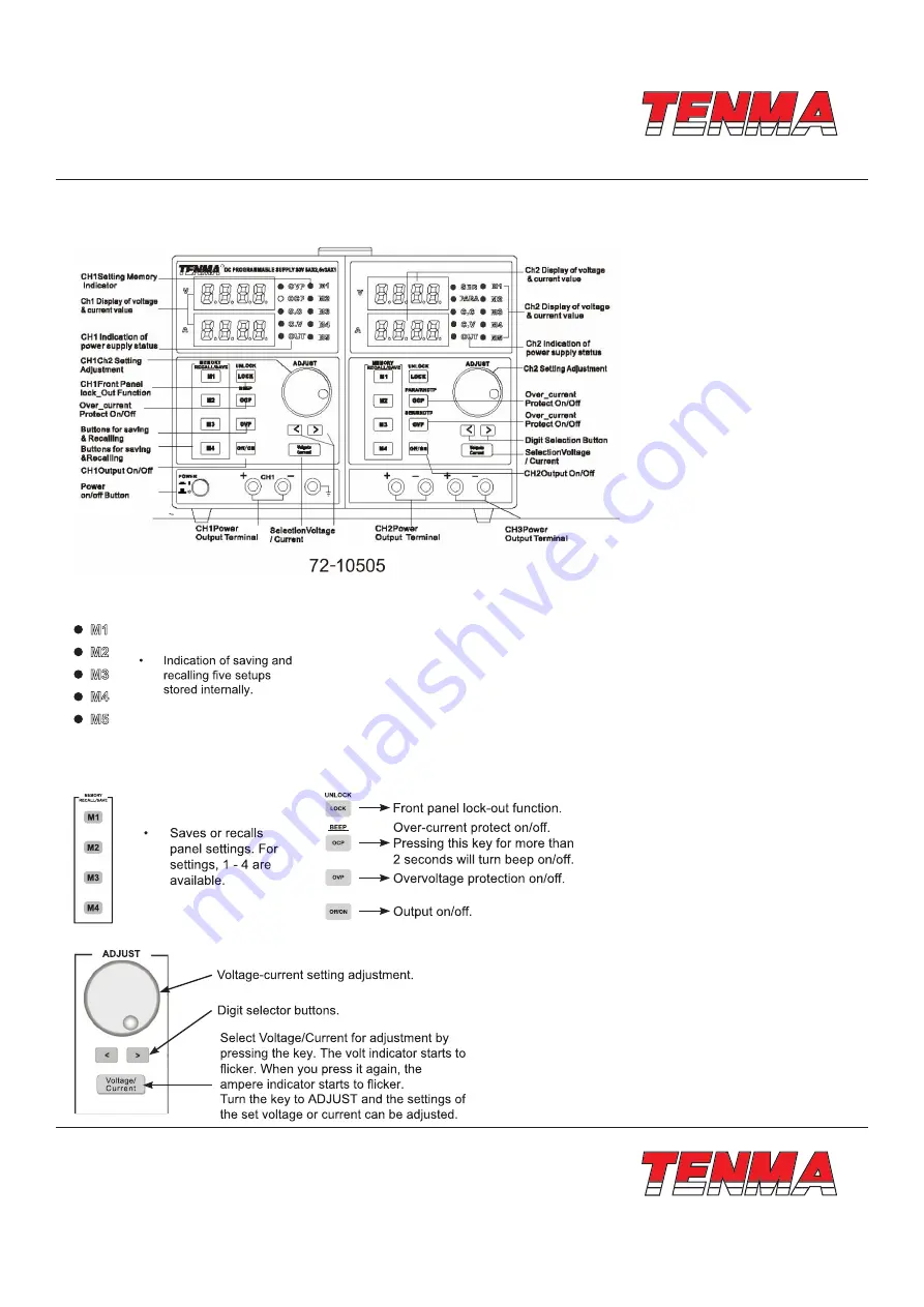 Tenma TENMA 72-10495 User Manual Download Page 4