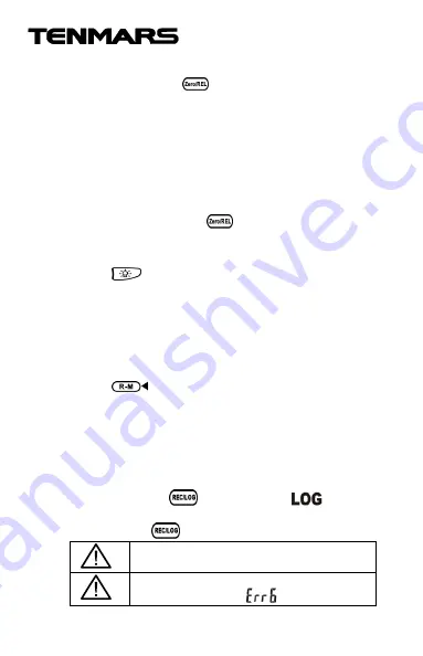 Tenmars TM-197 User Manual Download Page 8