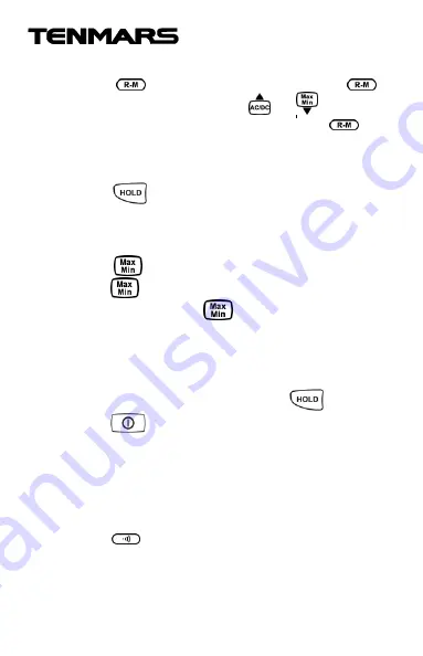 Tenmars TM-197 User Manual Download Page 9