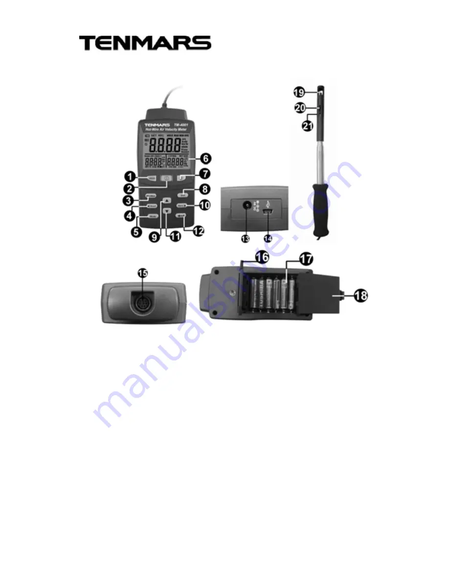 Tenmars TM-4001 User Manual Download Page 7