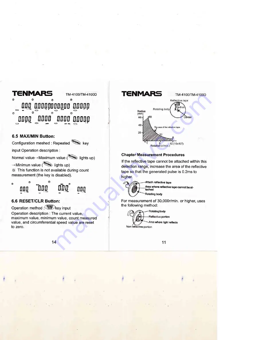 Tenmars TM-4100 User Manual Download Page 13