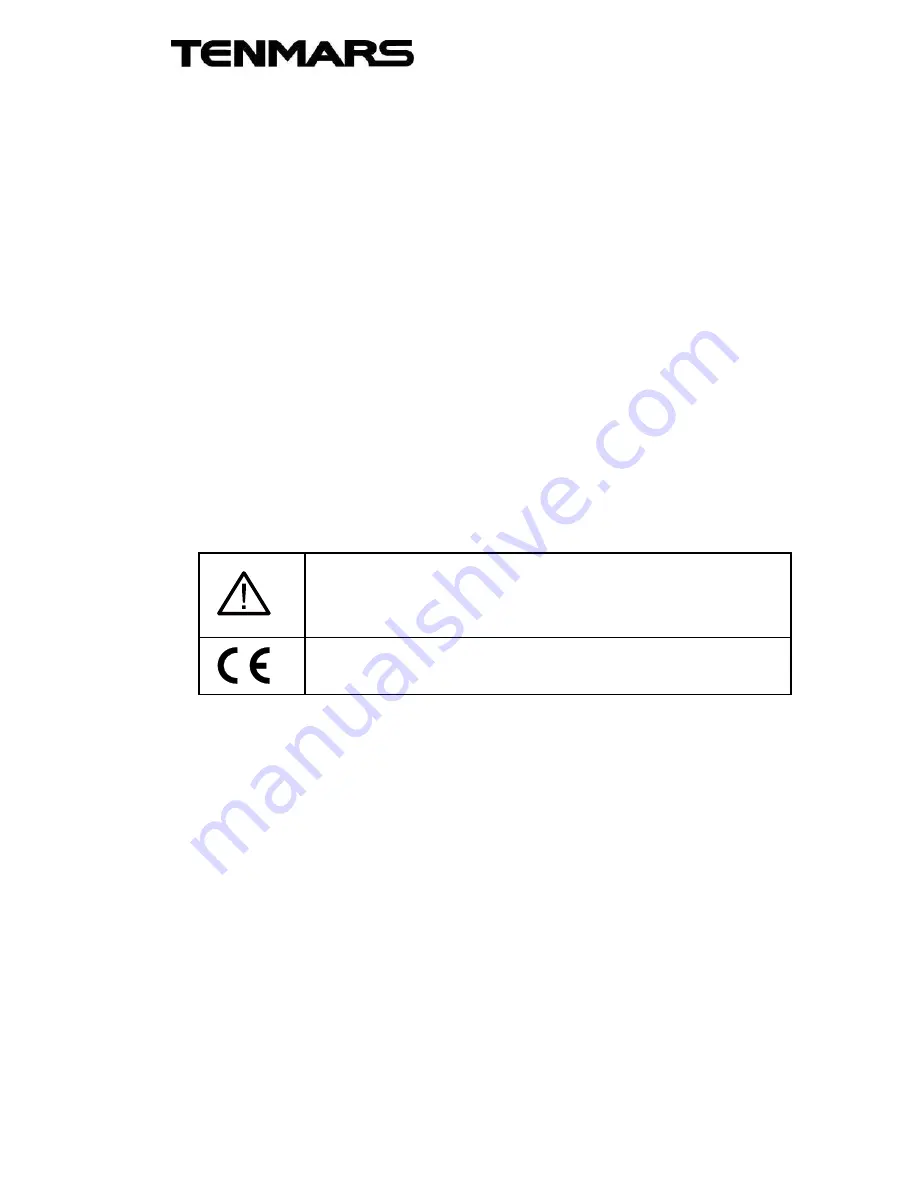 Tenmars TM-802 User Manual Download Page 3