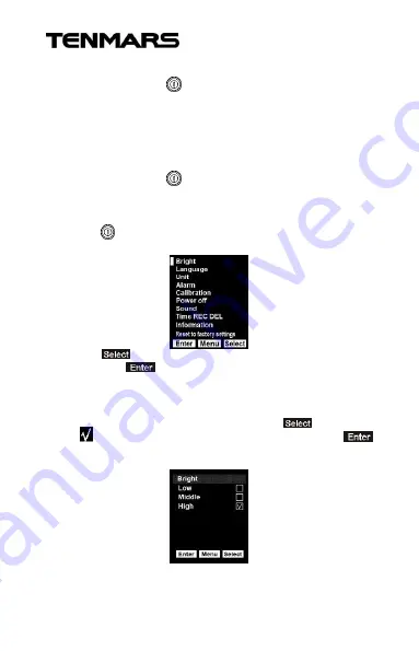 Tenmars TM-93 User Manual Download Page 5