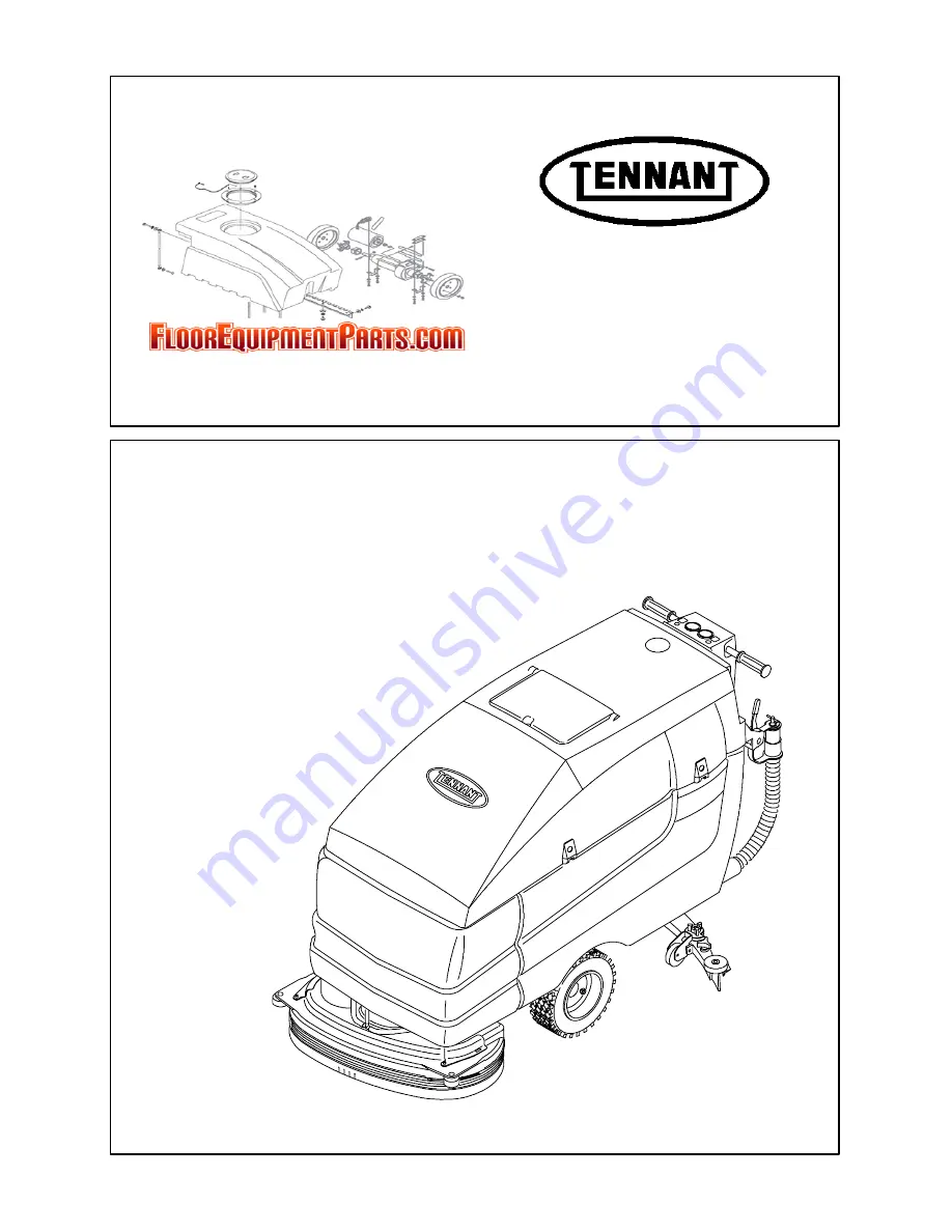 Tennant 5700XPS Operating Instructions Manual Download Page 1