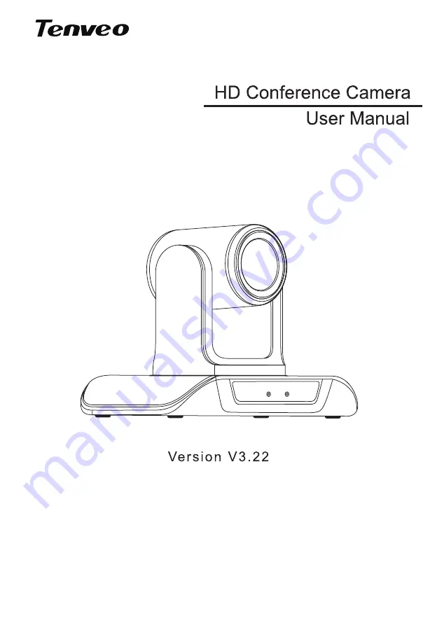 Tenveo HD Conference Camera Скачать руководство пользователя страница 1